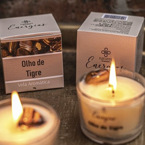 Vela Aromática Olho de Tigre - 110g