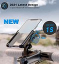 Ver imagem 2 de Suporte de Guidão de Bike para Smartphone de 3,5 a 7 Polegadas