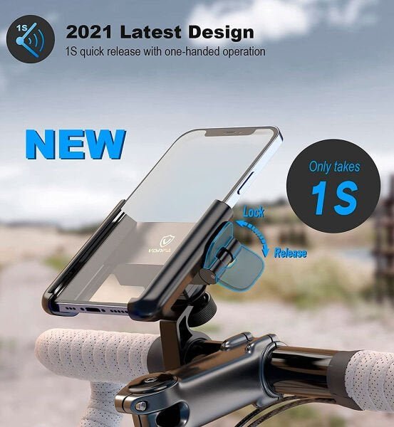 Suporte de guidão de bike para Smartphone de 3,5 a 7 polegadas - 2