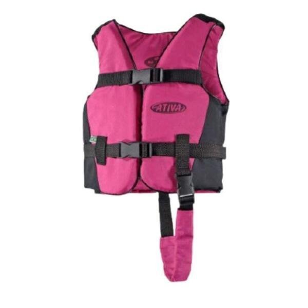 Colete Salva Vidas Esportivo Canoa Rosa 10Kg - 1