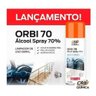 Álcool Gel em Spray 70% Aerossol 300ml Orbi - 2
