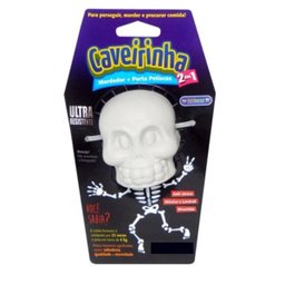 Mordedor Recheável Caveirinha de Nylon Pet Games - Pequeno - 2
