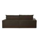 Ver mais imagens de Sofá Retrátil e Reclinável 2 Lugares 1,70m com Molas Emília Suede Marrom Madelina Decor