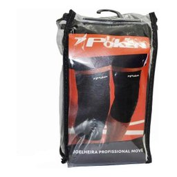 Joelheira Goleiro Futsal Vôlei Poker Mover - Profissional P - 3