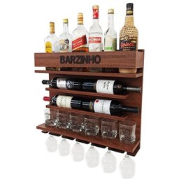 Barzinho Adega Parede - Barzinho - 60 x 51 Imbuia - 3