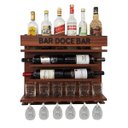 Ver imagem 2 de Barzinho Adega Parede - Bar Doce Bar - 60 x 51 Imbuia