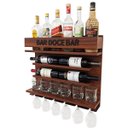 Ver imagem 3 de Barzinho Adega Parede - Bar Doce Bar - 60 x 51 Imbuia