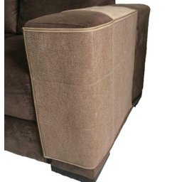 Arranhador de Gato e Protetor de Sofá-par-grande-cor Bege - 1