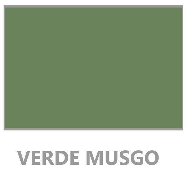 Tinta Acrílica Impermeabilizante para Telhas 3,6Lt Verde Musgo - 2