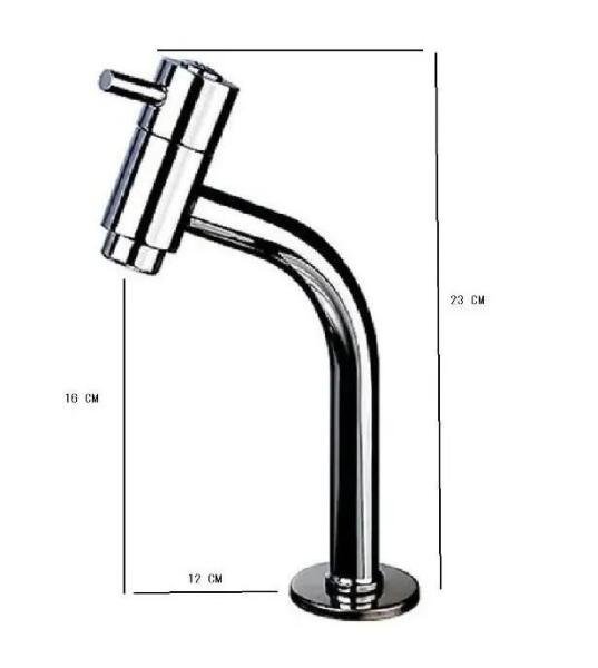 Torneira Link Lavatório/Banheiro Mesa Metal Luxo - 3