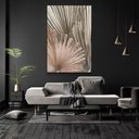 Ver imagem 2 de Quadro Decorativo Vertical Folha Seca Realista Sem Moldura e Sem Vidro 40X60