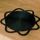 Ver imagem 4 de Kit 4 Sousplat Serena Corda Náutica Mesa Posta Jantar Festa - Preto