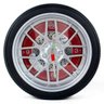Relógio de Parede Fogatti  Roda/Pneu Vermelho - 1