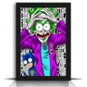 Quadro Rick and Morty Batman Com Moldura e Imagem Nítida - 1