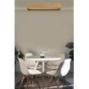 Ver imagem 6 de Plafon Madeira Wood Retângular 60x10cm - 1 ou 2 Luzes G12 - Freijó