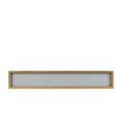 Ver imagem 3 de Plafon Madeira Wood Retângular 60x10cm - 1 ou 2 Luzes G12 - Freijó