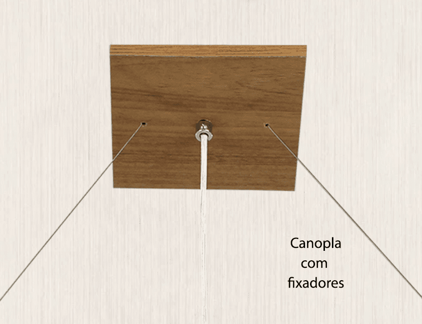 Pendente Madeira Wood Retângular 60x10cm- 1 ou 2 Luzes G12 - Freijó - 7