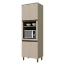 Ver imagem 1 de Armário Paneleiro Torre Quente 1 Forno Connect Duna Cristal – Henn