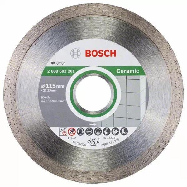 Disco Diamantado para Corte Cerâmica Bosch, 115 mm - 1