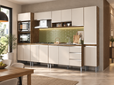 Ver imagem 2 de Cozinha Modulada Athena 6 Peças com Balcão Torre e Paneleiro