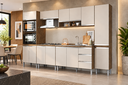 Ver imagem 5 de Cozinha Modulada Athena 6 Peças com Balcão Torre e Paneleiro