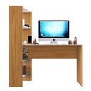 Ver imagem 6 de Conjunto para Escritório com Mesa Nt2105 e Armário Nt4040 Freijó/off White Notável Freijó Trend