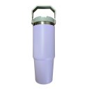 Ver imagem 7 de Garrafa Térmica 900ml Bebidas Quentes e Geladas Inox Fitness