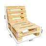 Poltrona de Pallet com Encosto - 3