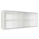 Ver imagem 5 de Armário Aéreo Madesa 2 Portas de Correr de Vidro para Cozinhas Glamy, Lux e Reims Branco