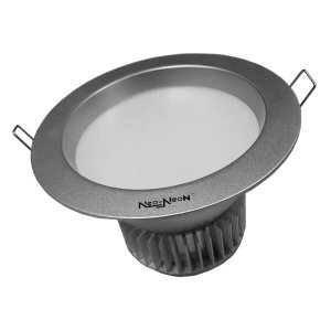 Luminária Led Redonda de Embutir 13W 5000K 220V 8 Polegadas MaxxTek - Neo-Neon B0241-220-W