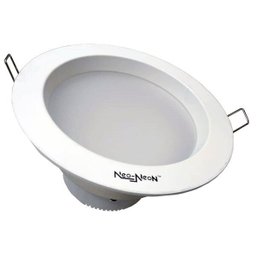 Luminária Led Redonda de Embutir 14W 3000K 127V 6 Polegadas MaxxTek - Neo-Neon B0661-110-WW - 1