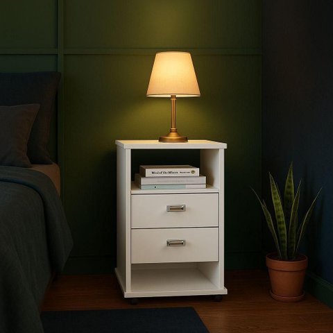 Mesa de Cabeceira Mdf Quarto Escritório Multiuso Decoração