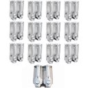 Ver imagem 1 de Dispenser Duplo Sabao Sabonete Acool em Gel Kit 13 Uni Shampoo Liquido Hotel Shopping
