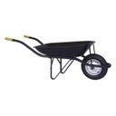 Ver imagem 1 de Kit 2 Carrinhos Mão Metálicos Oval 45L Pneu e Câmara - Maestro