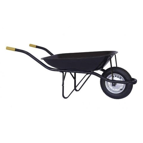 Kit 2 Carrinhos Mão Metálicos Oval 45L Pneu e Câmara - Maestro