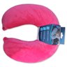 Kit 4 Travesseiro Pescoço Almofada Viagem Travel Plush Nap Pink - 2