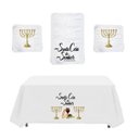 Ver imagem 1 de Jogo De Toalhas Para Santa Ceia Com 4 Peças Candelabro