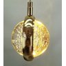 Lustre Pendente Globo Bolhas Cristal Dourado Led 7w 12cm 3000k Bivolt - 3