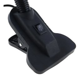Luminária de Mesa com Presilha Cor Roxa Bivolt Lk-777 - 4