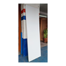 Folha de Porta Lisa Sarrafeada Branca: 2,10 (a) X 1,02 (l) - 4