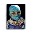 Ver imagem 1 de Quadro Decorativo Canvas Nativo Africano 136x86cm