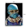 Quadro Decorativo Canvas Nativo Africano 136x86cm - 3