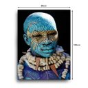 Ver imagem 3 de Quadro Decorativo Canvas Nativo Africano 136x86cm