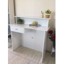 Ver imagem 3 de Balcão Reto para Atendimento Recepção Salão Caixa