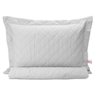 Par De Porta Travesseiros Matelado 100% Algodão 200 Fios 70x50cm Branco - 1