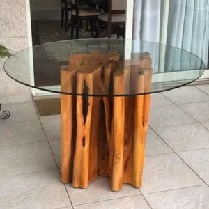 BASE ORGÂNICA D45X71CM -  PARA TAMPO DE VIDRO - PREÇO UNITÁRIO
