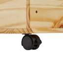 Ver mais imagens de Baú Brinquedos Organizador Madeira Maciça Elisa Natural Idimex