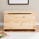 Ver imagem 3 de Baú Brinquedos Organizador Madeira Maciça Elisa Natural Idimex