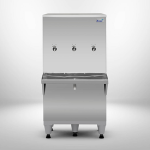 Bebedouro de Água 100 Litros 3 Torneiras Inox Frisbel 110v