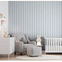 Ver imagem 2 de Papel de Parede Bobinex Revoada - Listra Azul Céu 4410